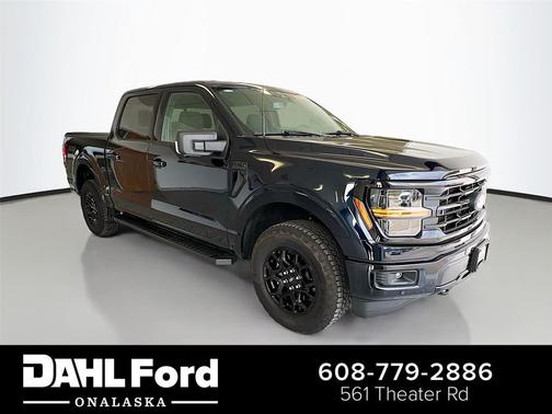 Antimatter Blue Metallic 2025 Ford F-150 XLT