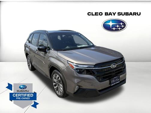 Brilliant Bronze Metallic/Crystal Black Silica 2025 Subaru Forester Touring Hybrid
