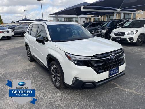 Crystal White Pearl 2026 Subaru Forester Touring