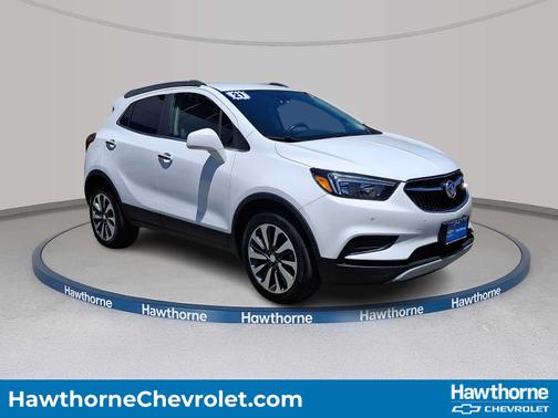 Summit White 2021 Buick Encore Preferred