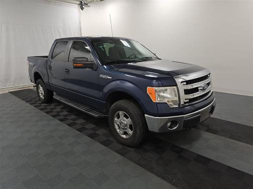 Blue 2013 Ford F-150 XLT
