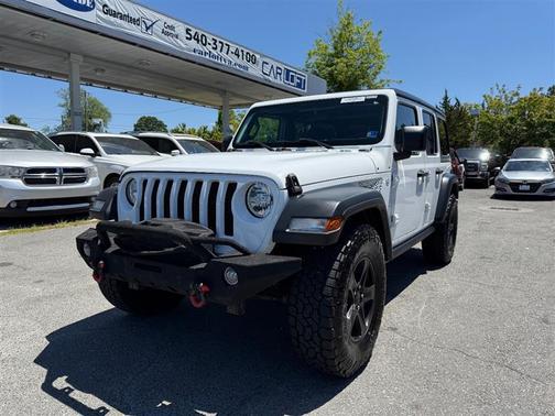 Bright White Clearcoat 2018 Jeep Wrangler Unlimited Sport