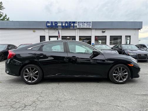 Crystal Black Pearl 2020 Honda Civic EX