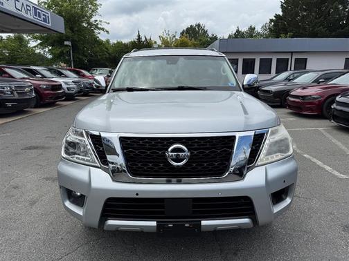 Brilliant Silver 2017 Nissan Armada Platinum