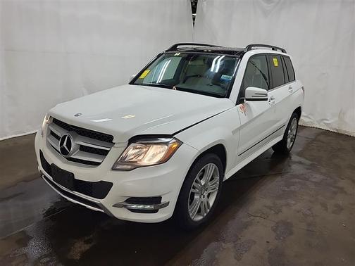 White 2014 Mercedes-Benz GLK-Class GLK 350 4MATIC SUV