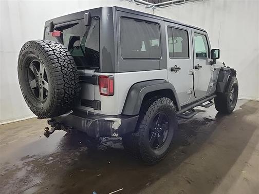 Billet Silver Metallic Clearcoat 2016 Jeep Wrangler Unlimited Sport