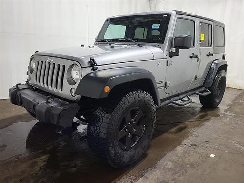 Billet Silver Metallic Clearcoat 2016 Jeep Wrangler Unlimited Sport