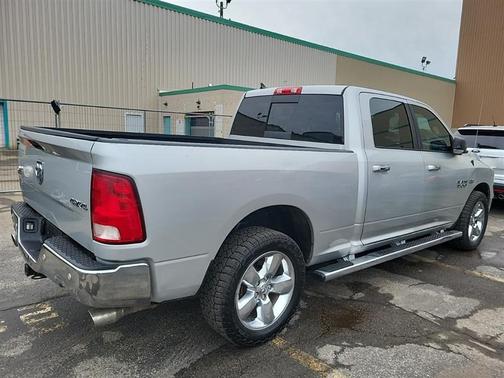 Bright Silver Metallic Clearcoat 2016 RAM 1500 Big Horn