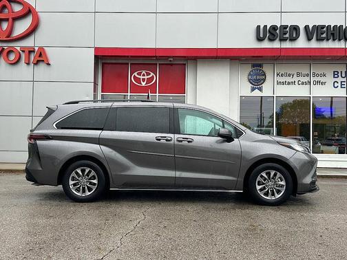 Predawn Gray Mica 2023 Toyota Sienna LE