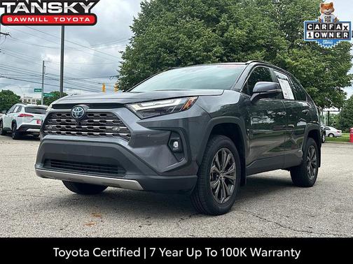 Magnetic Gray Metallic 2023 Toyota RAV4 Hybrid Limited