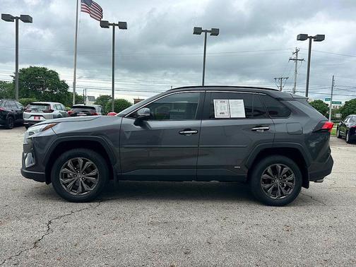 Magnetic Gray Metallic 2023 Toyota RAV4 Hybrid Limited