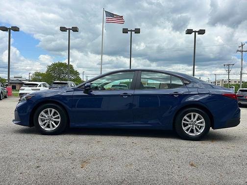 Blue 2025 Toyota Camry LE