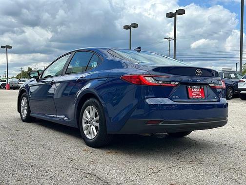 Blue 2025 Toyota Camry LE