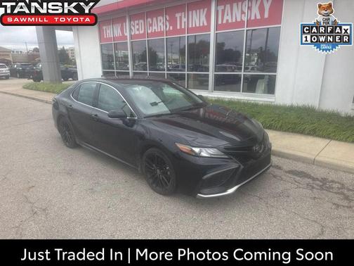 Midnight Black Metallic 2024 Toyota Camry XSE