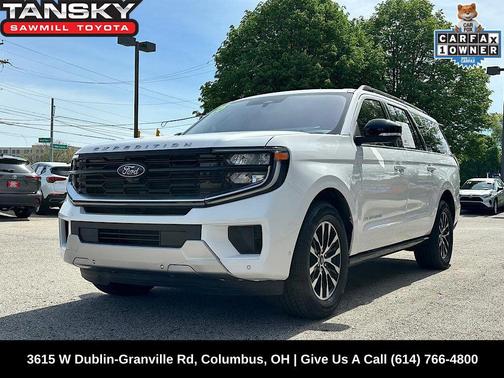 Oxford White 2025 Ford Expedition Max Platinum