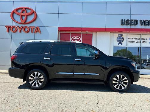 Midnight Black Metallic 2020 Toyota Sequoia Limited