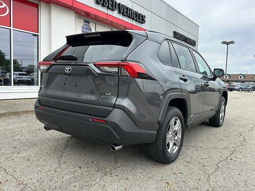 Magnetic Gray Metallic 2024 Toyota RAV4 Hybrid LE