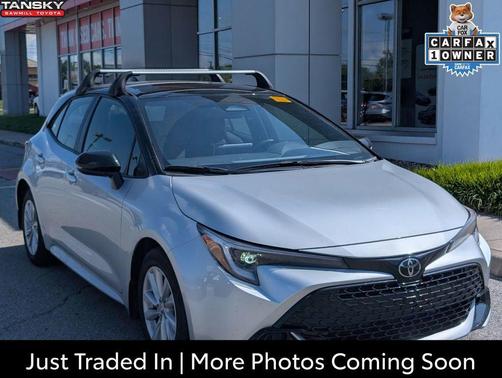 Classic Silver Metallic/Midnight Black Metallic 2024 Toyota Corolla SE
