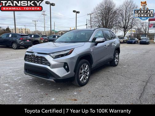 Silver Sky Metallic 2024 Toyota RAV4 Limited