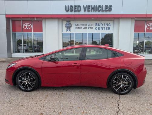 Supersonic Red 2024 Toyota Prius XLE