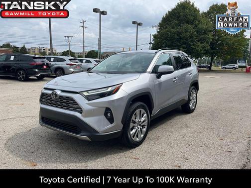 Silver Sky Metallic 2024 Toyota RAV4 Limited