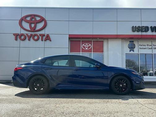 Blue 2025 Toyota Camry SE