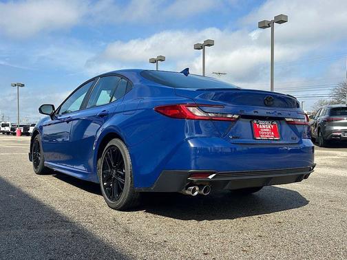 Blue 2025 Toyota Camry SE