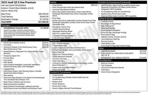 2023 Audi Q5 45 S line Premium