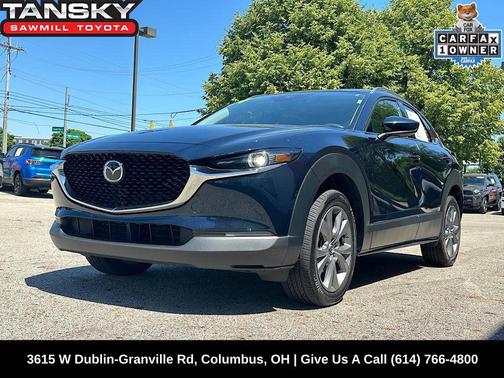 Deep Crystal Blue Mica 2024 Mazda CX-30 2.5 S Premium Package