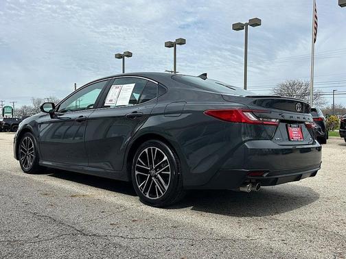 Midnight Black Metallic 2025 Toyota Camry SE