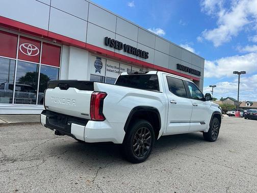 Wind Chill Pearl 2025 Toyota Tundra Hybrid Platinum