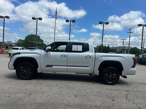 Wind Chill Pearl 2025 Toyota Tundra Hybrid Platinum