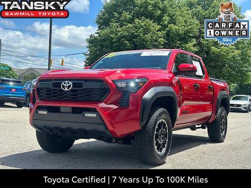 Supersonic Red 2025 Toyota Tacoma Limited