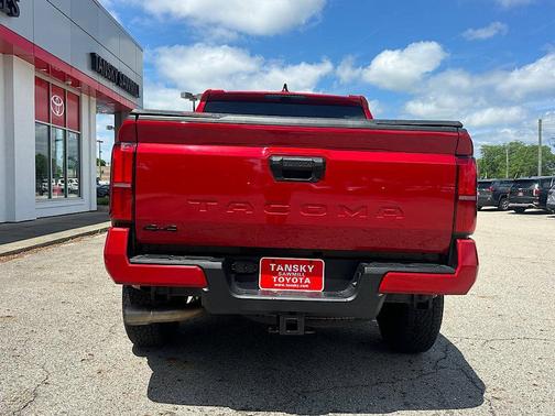Supersonic Red 2025 Toyota Tacoma Limited