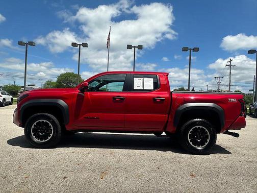Supersonic Red 2025 Toyota Tacoma Limited