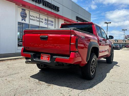 Supersonic Red 2025 Toyota Tacoma Limited