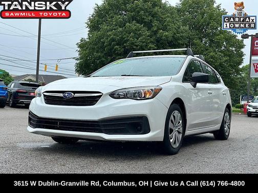 Crystal White Pearl 2021 Subaru Impreza Base