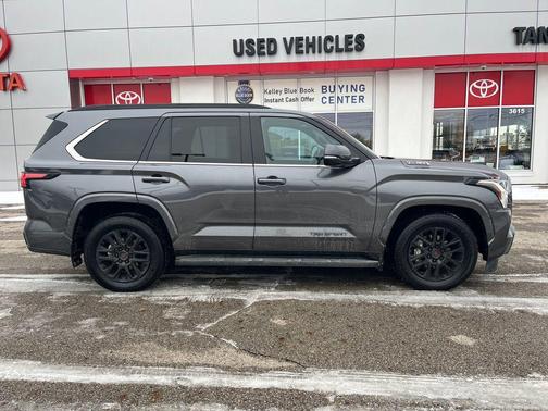 Magnetic Gray Metallic 2025 Toyota Sequoia SR5