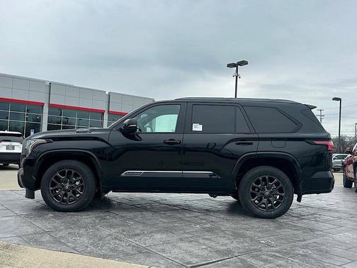 Midnight Black Metallic 2026 Toyota Sequoia Platinum
