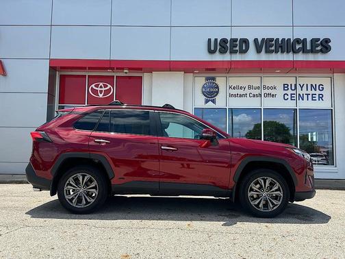 Ruby Flare Pearl 2024 Toyota RAV4 Hybrid Limited