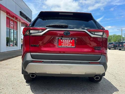 Ruby Flare Pearl 2024 Toyota RAV4 Hybrid Limited