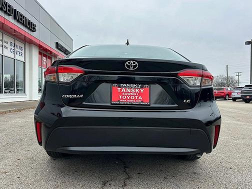 Midnight Black Metallic 2025 Toyota Corolla LE