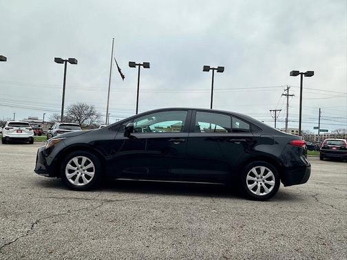 Midnight Black Metallic 2025 Toyota Corolla LE