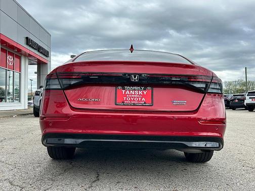 Radiant Red Metallic 2024 Honda Accord Hybrid Touring