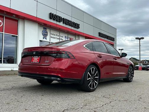 Radiant Red Metallic 2024 Honda Accord Hybrid Touring