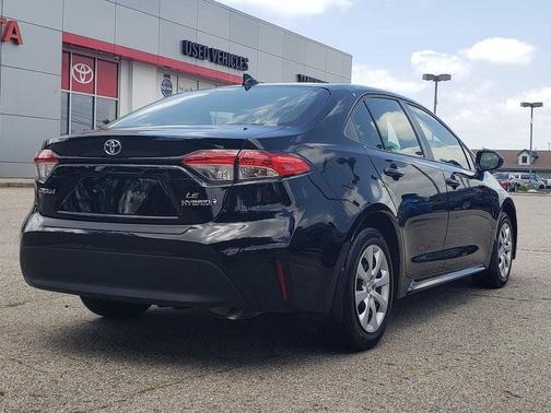 Midnight Black Metallic 2023 Toyota Corolla Hybrid LE