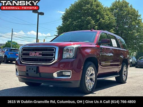 Crimson Red Tintcoat 2019 GMC Yukon SLT