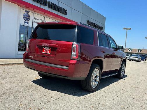 Crimson Red Tintcoat 2019 GMC Yukon SLT