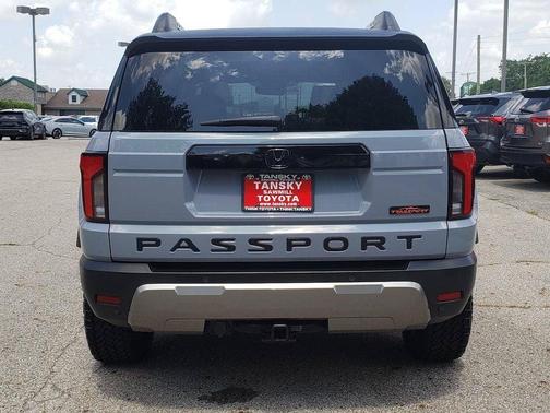 Sonic Gray Pearl 2026 Honda Passport AWD TrailSport Elite Blackout