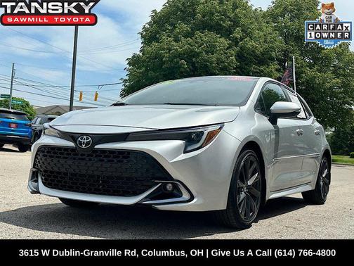 Classic Silver Metallic 2023 Toyota Corolla XSE